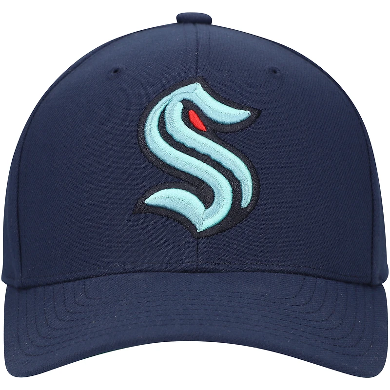 Casquette réglable Mitchell & Ness Deep Sea Seattle Kraken Team Ground Pro pour hommes