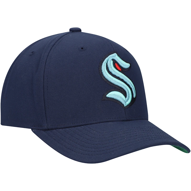 Casquette réglable Mitchell & Ness Deep Sea Seattle Kraken Team Ground Pro pour hommes