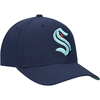 Casquette réglable Mitchell & Ness Deep Sea Seattle Kraken Team Ground Pro pour hommes