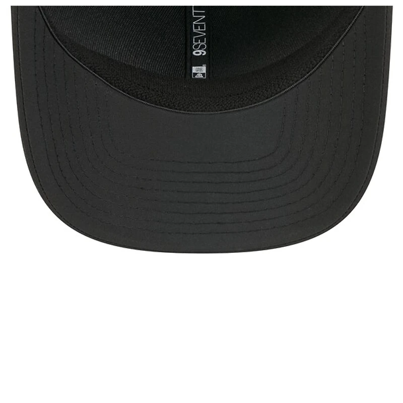 Men's New Era  Black Seattle Kraken Sport Vented 9SEVENTY Rope Adjustable Hat