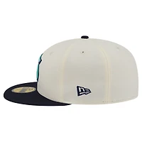 Men's New Era  Cream Seattle Kraken 250th Anniversary of the United States Two-Tone 59FIFTY Fitted Hat