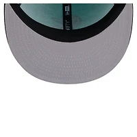 Men's New Era  Turquoise/Charcoal Seattle Kraken Two-Tone Color Pack 59FIFTY Fitted Hat