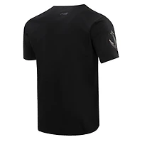 T-shirt noir Pro Standard pour hommes avec le mot-symbole Seattle Kraken