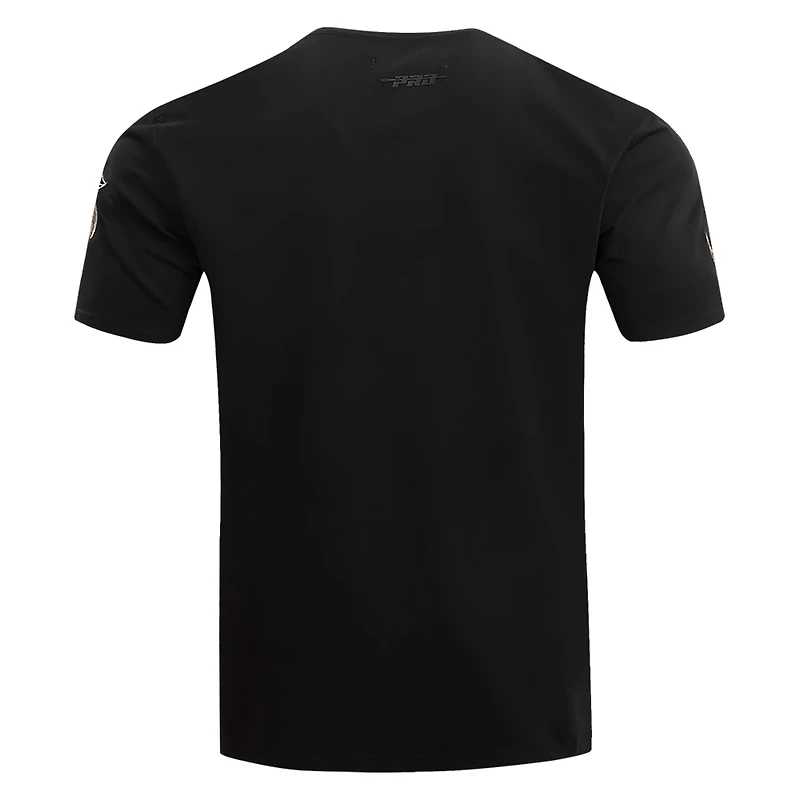 T-shirt noir Pro Standard pour hommes avec le mot-symbole Seattle Kraken