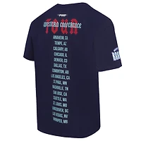 T-shirt Pro Standard Deep Sea bleu Seattle Kraken City Tour pour hommes