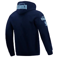 Men's Pro Standard Deep Sea Blue Seattle Kraken Classic Pullover Hoodie