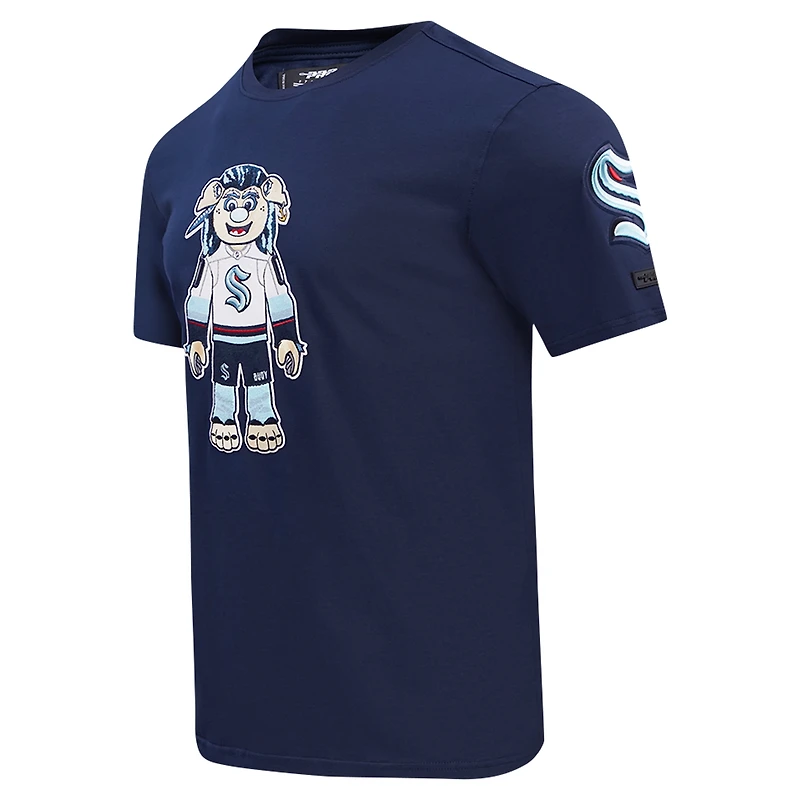 Men's Pro Standard Deep Sea Blue Seattle Kraken Mascot T-Shirt