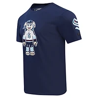 Men's Pro Standard Deep Sea Blue Seattle Kraken Mascot T-Shirt