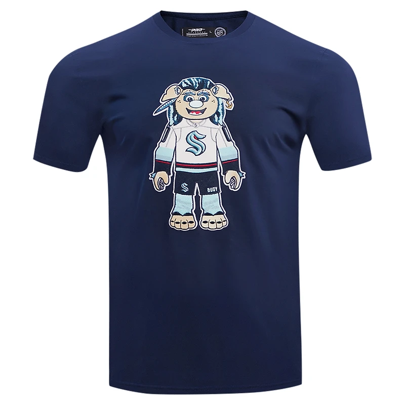 Men's Pro Standard Deep Sea Blue Seattle Kraken Mascot T-Shirt