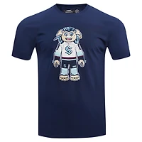 Men's Pro Standard Deep Sea Blue Seattle Kraken Mascot T-Shirt