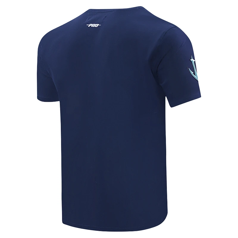 Men's Pro Standard Deep Sea Blue Seattle Kraken Mascot T-Shirt