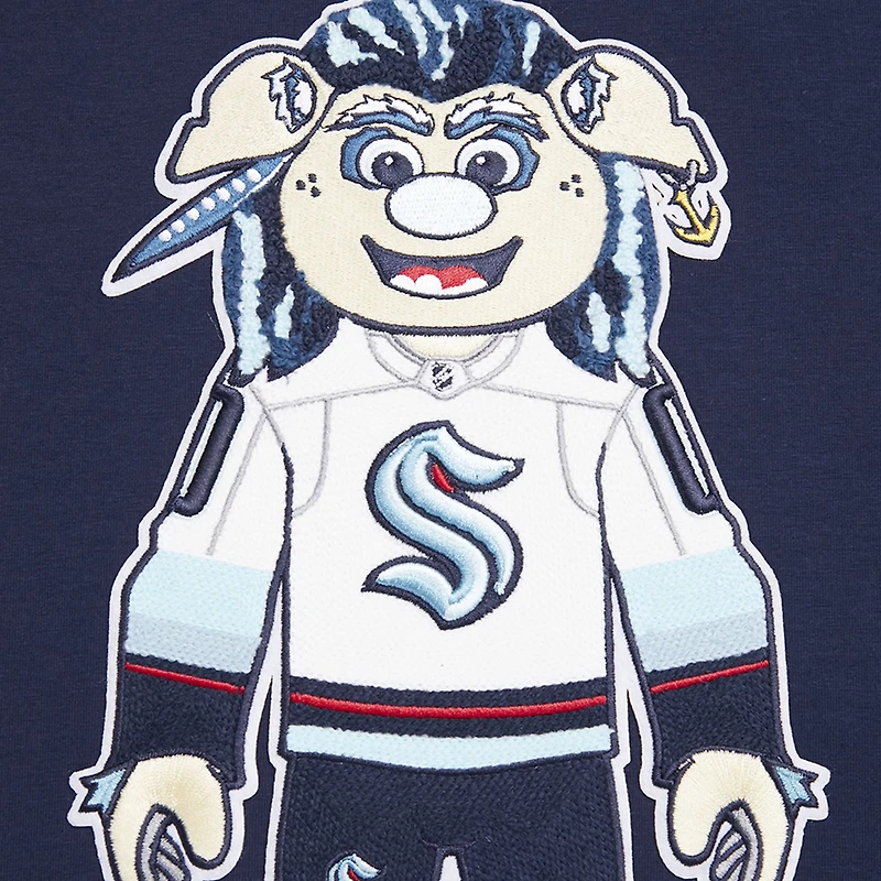 Men's Pro Standard Deep Sea Blue Seattle Kraken Mascot T-Shirt