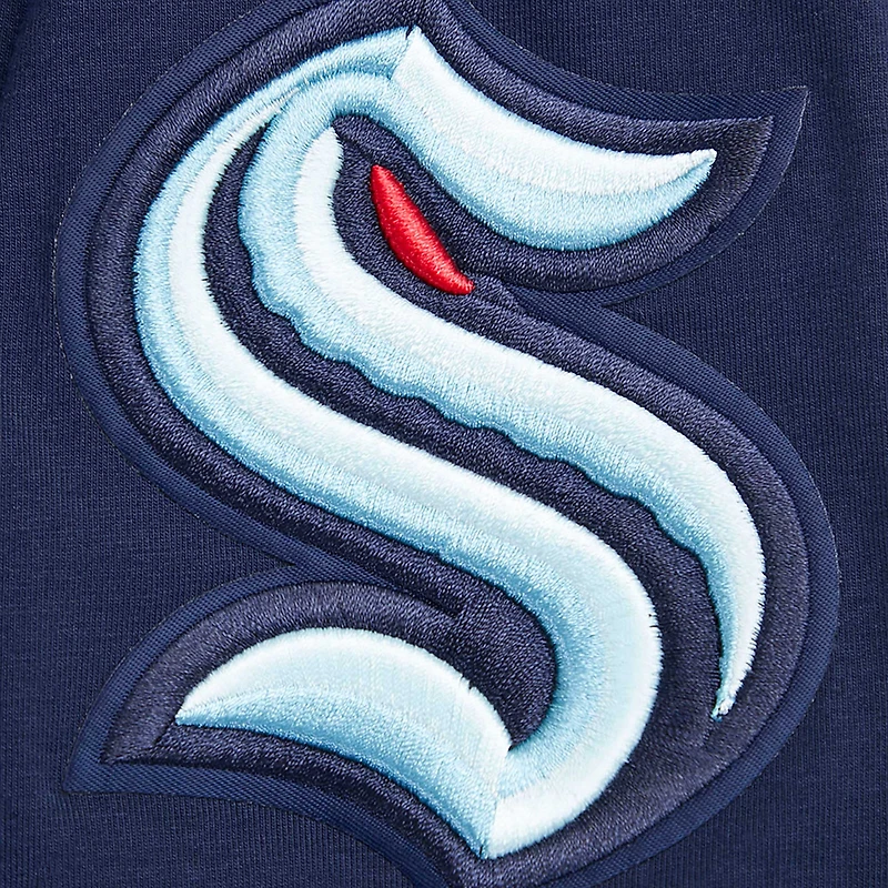 T-shirt mascotte Seattle Kraken Pro Standard Deep Sea bleu pour hommes