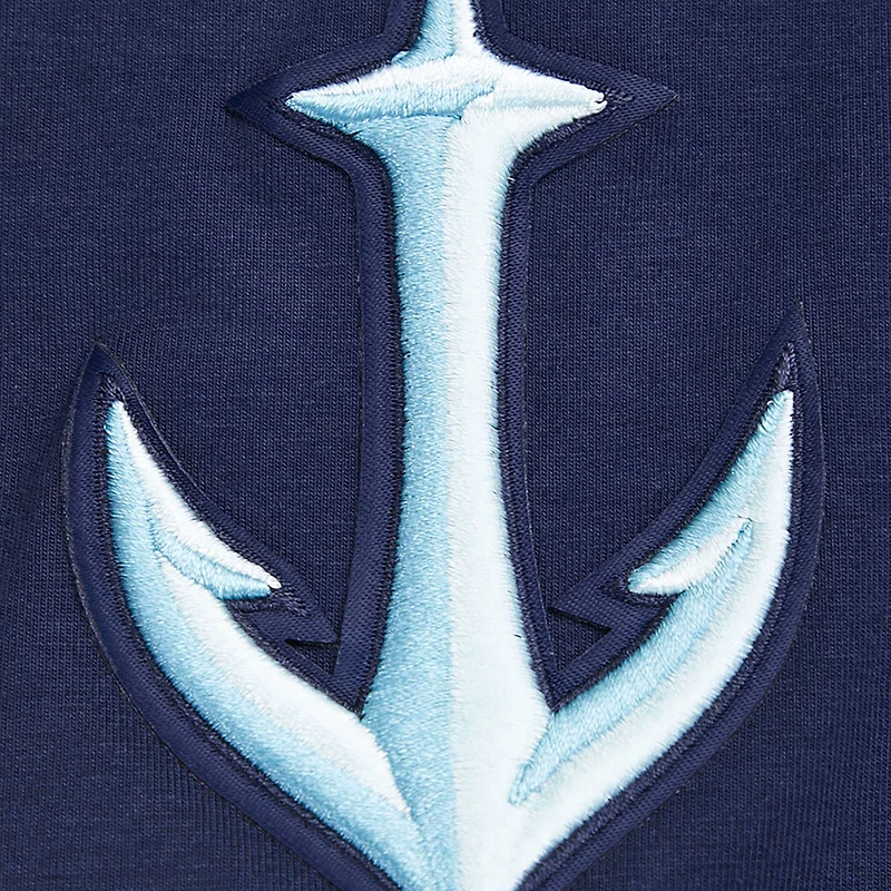 T-shirt mascotte Seattle Kraken Pro Standard Deep Sea bleu pour hommes