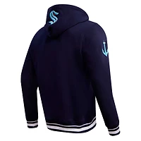 Sweat à capuche en polaire classique rétro Seattle Kraken Pro Standard Deep Sea pour hommes