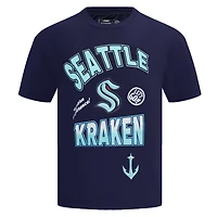 T-shirt Pro Standard Deep Sea Blue pour homme avec logo Seattle Kraken Turn It Up