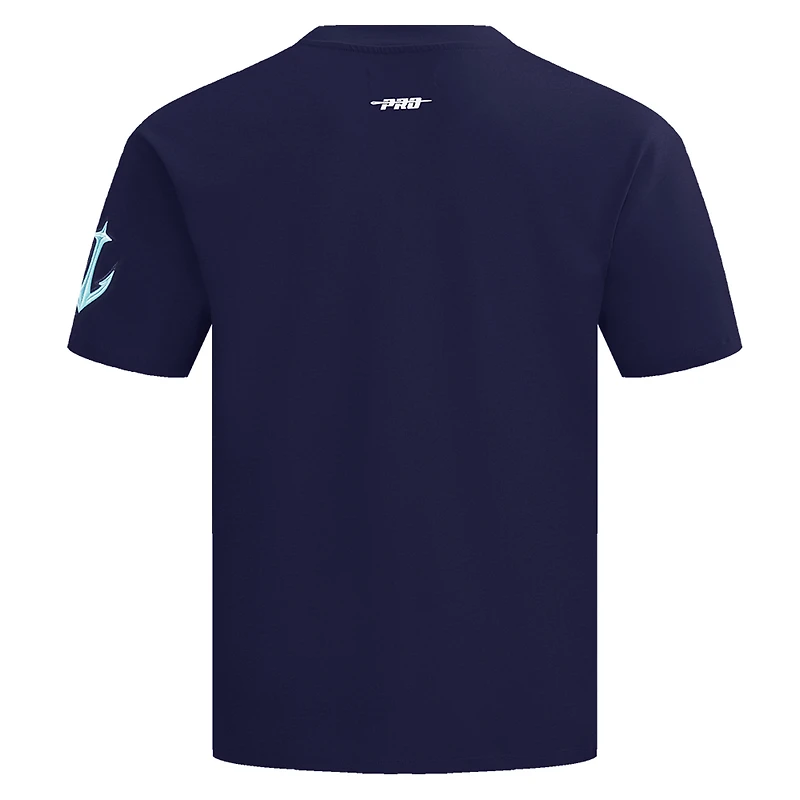 T-shirt Pro Standard Deep Sea Blue pour homme avec logo Seattle Kraken Turn It Up