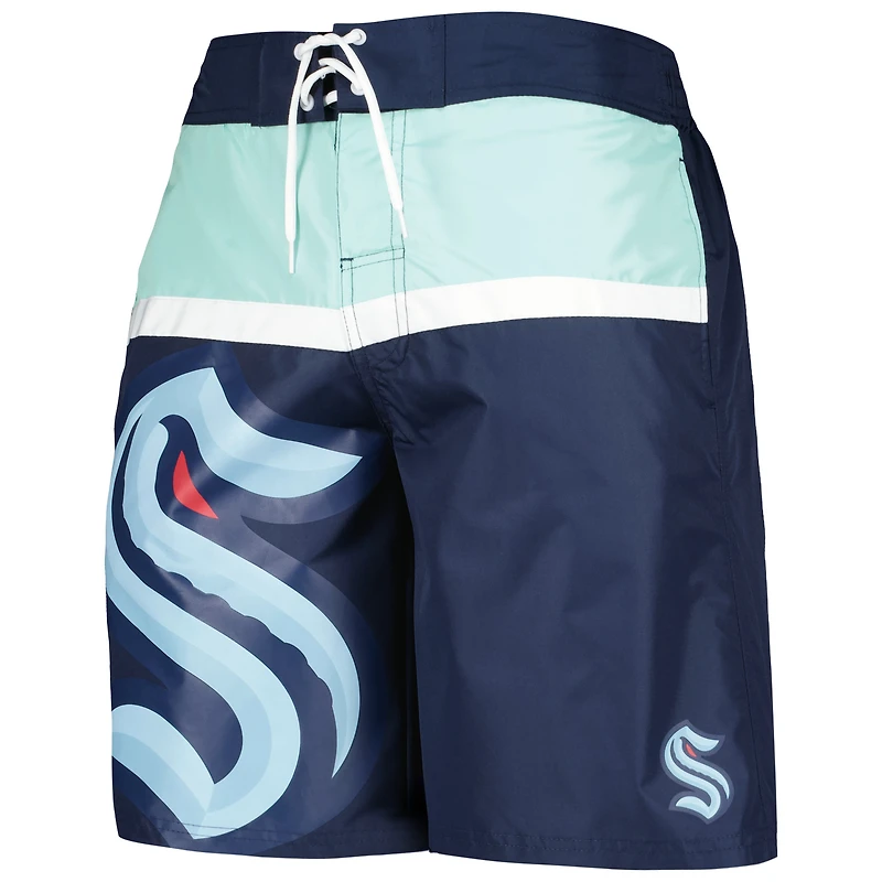 Maillot de bain Starter Deep Sea Blue Seattle Kraken Wind pour homme