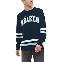 Men's Tommy Hilfiger Navy Seattle Kraken Nolan Long Sleeve T-Shirt