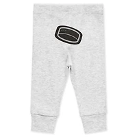 Newborn & Infant WEAR by Erin Andrews Seattle Kraken Turn Me Around Bodysuits Pants 3-Piece Set
