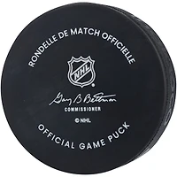 Philipp Grubauer Seattle Kraken Autographed 2024 Winter Classic Hockey Puck