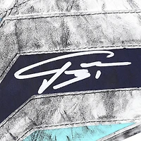 Philipp Grubauer Seattle Kraken Autographed Game-Used White True Goalie Blocker from the 2023-24 NHL Season