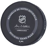 Philipp Grubauer Seattle Kraken Autographed Official Game Puck