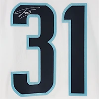 Philipp Grubauer Seattle Kraken Autographed White Adidas Authentic Jersey