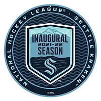 Seattle Kraken 2021 Inaugural Season 22'' - Round Sign