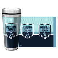 Seattle Kraken 2021 Inaugural Season Full Wrap - Tasse de voyage