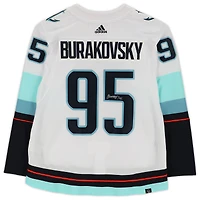Seattle Kraken Autographed White Adidas Authentic Jersey