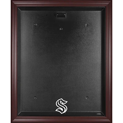 Seattle Kraken Mahogany Framed Logo Jersey Display Case