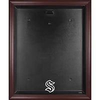 Seattle Kraken Mahogany Framed Logo Jersey Display Case