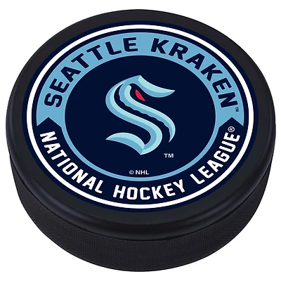 Seattle Kraken - Rondelle avec logo en flèche texturée