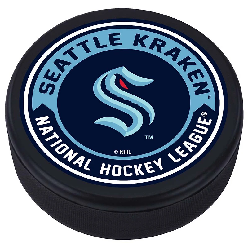 Seattle Kraken - Textured Arrow Logo Puck