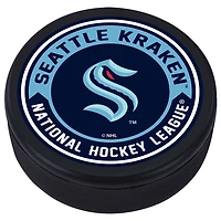 Seattle Kraken - Textured Arrow Logo Puck