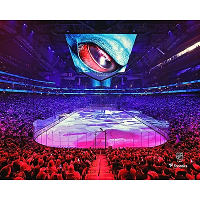 Photographie d'avant-match non signée du Seattle Kraken Climate Pledge Arena