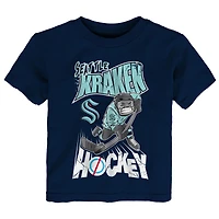 Toddler Outerstuff Deep Sea Blue Seattle Kraken One Timer T-Shirt