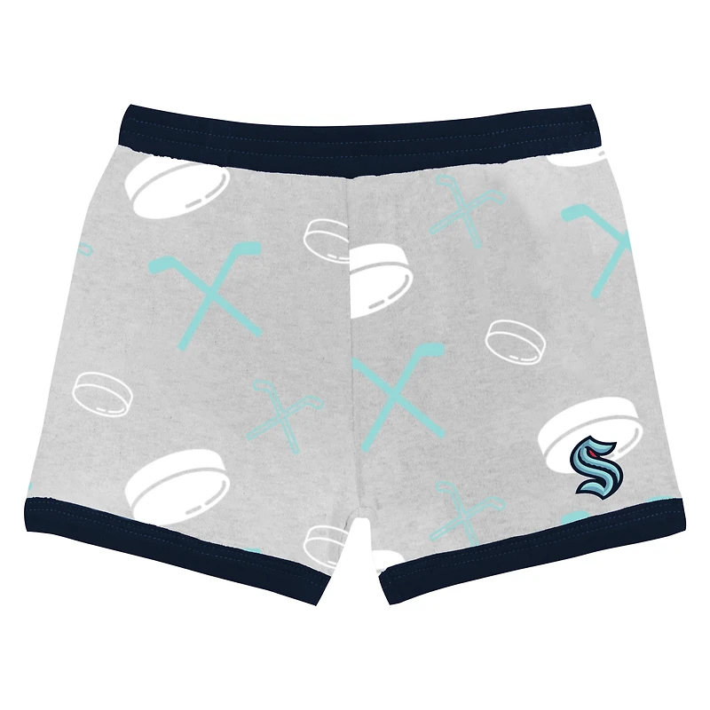 Ensemble t-shirt et short Seattle Kraken Disney Rookie Year pour tout-petit