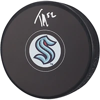 Rondelle de hockey autographiée par Tye Kartye du Kraken de Seattle