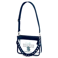 WEAR by Erin Andrews  Seattle Kraken Plastic Chain Mini Crossbody Bag