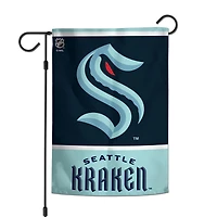 Drapeau de jardin WinCraft Seattle Kraken 12'' x 18'' de votre équipe préférée