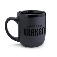 WinCraft Seattle Kraken 17oz. Tasse en céramique ton sur ton noire