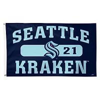 WinCraft Seattle Kraken 3' x 5' Single-Sided Franchise Establishment Deluxe Flag