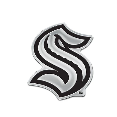 WinCraft Seattle Kraken Chrome Auto Emblem
