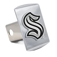 WinCraft Seattle Kraken Premium Metal Chrome Hitch Cover