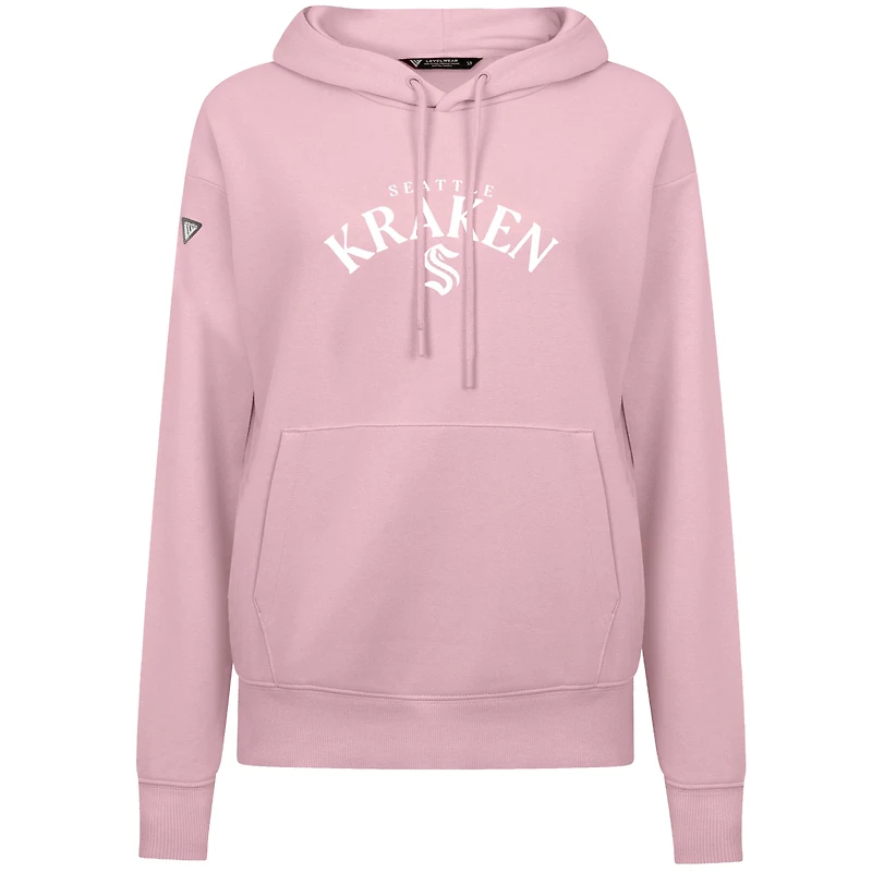 Sweat à capuche rose clair Seattle Kraken Mother's Day Adorn pour femme Levelwear