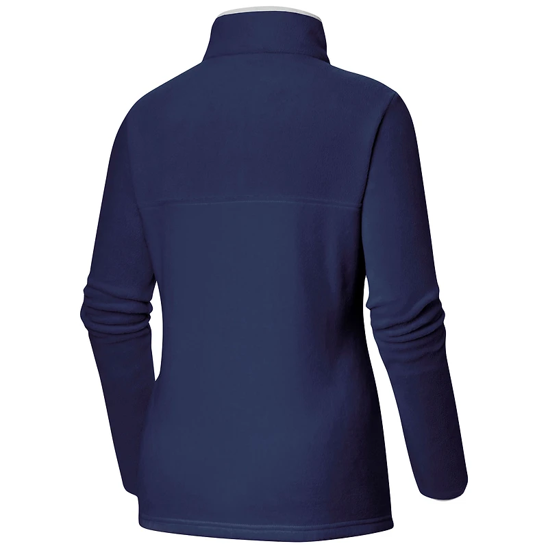 Veste à demi-pression Columbia Deep Sea Blue Seattle Kraken Benton Springs pour femme