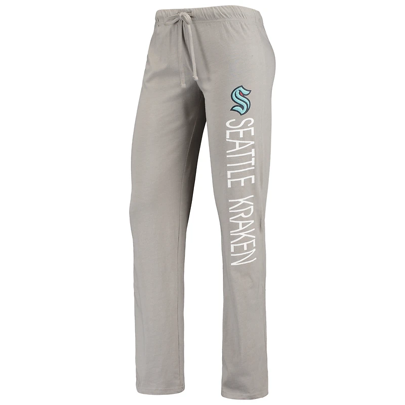 Women's Concepts Sport Deep Sea Blue/Gray Seattle Kraken Meter Tank Top & Pants Sleep Set