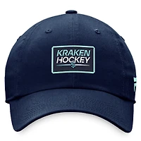 Women's Fanatics Deep Sea Blue Seattle Kraken Authentic Pro Rink Adjustable Hat